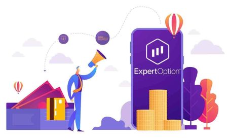 Come aprire un conto e prelevare denaro su ExpertOption