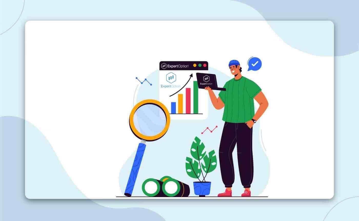 Como se registrar e começar a negociar com uma conta demo em ExpertOption