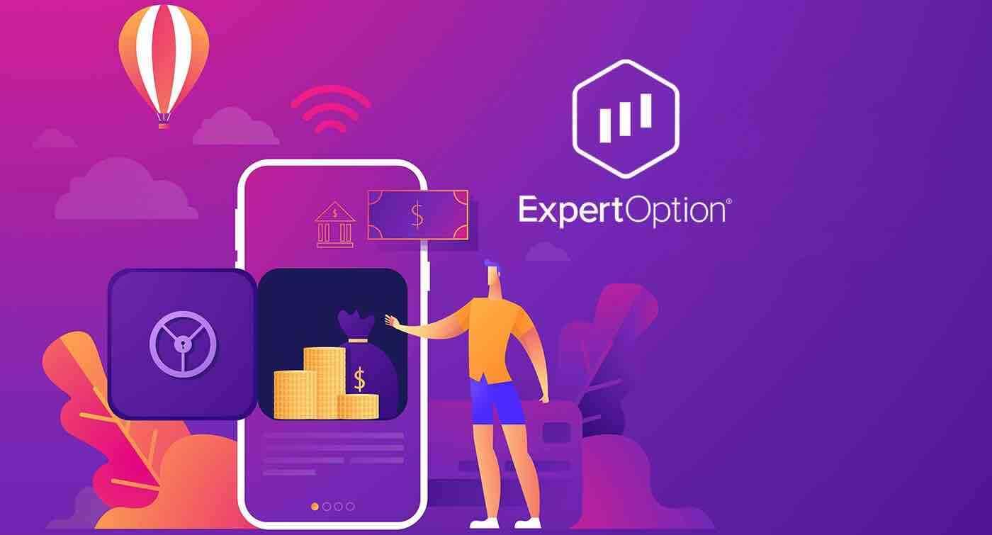 Hvordan ta ut og sette inn penger på ExpertOption