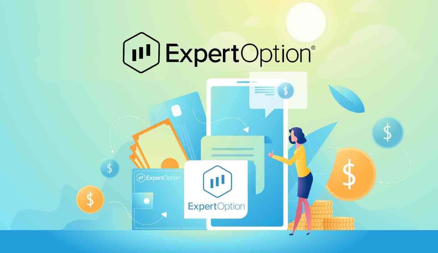 ExpertOption Odprite račun in položite denar: metode in omejitve