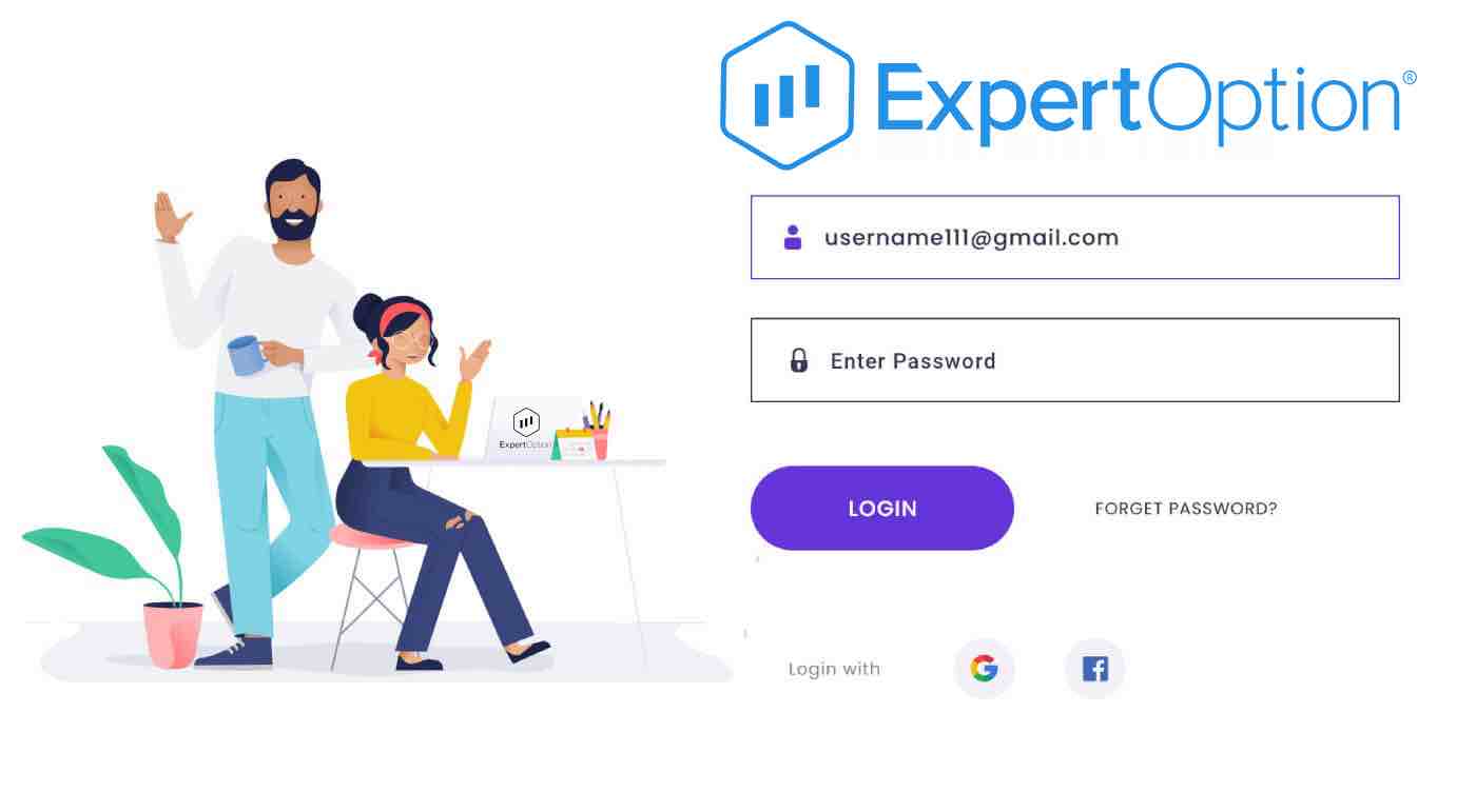 ExpertOption Registracija računa: koraki in zahteve