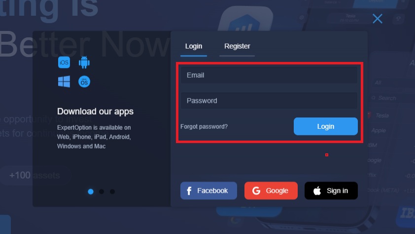Guia de login ExpertOption 2026: Como fazer login com segurança, passo a passo Guia de login ExpertOption 2026: Como fazer login com segurança, passo a passo