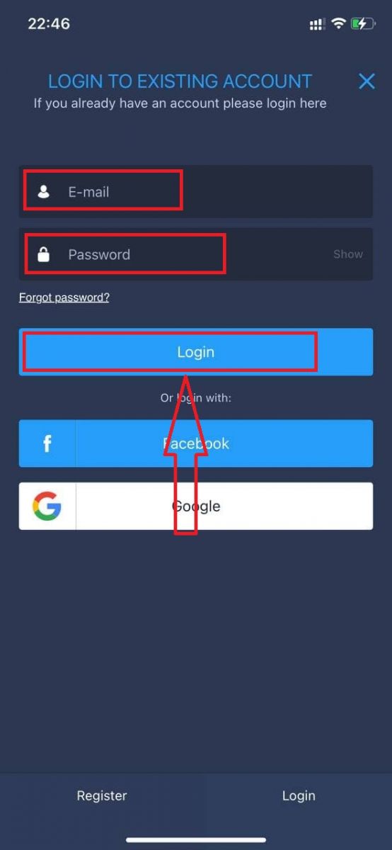 How to Login and Verify Account in ExpertOption