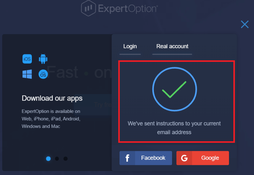 How to Login and Deposit Money in ExpertOption