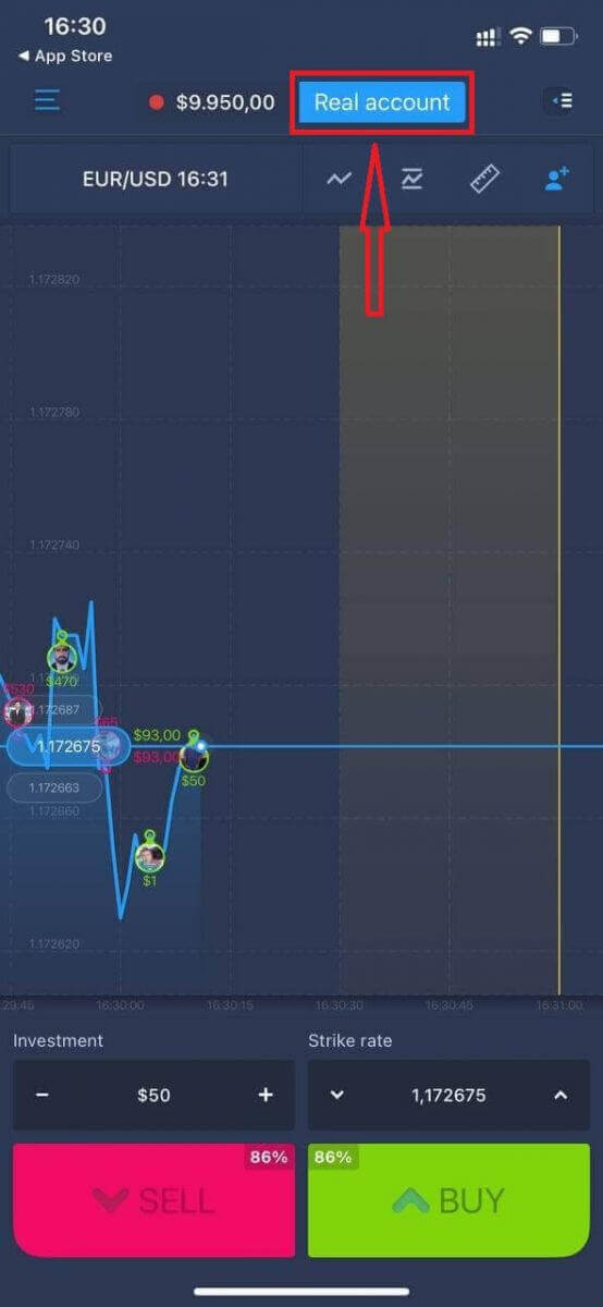 Como abrir uma conta demo no ExpertOption