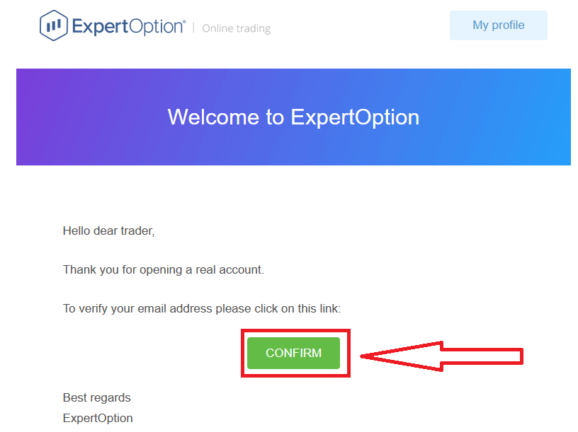 نحوه ایجاد حساب کاربری و ثبت نام با ExpertOption