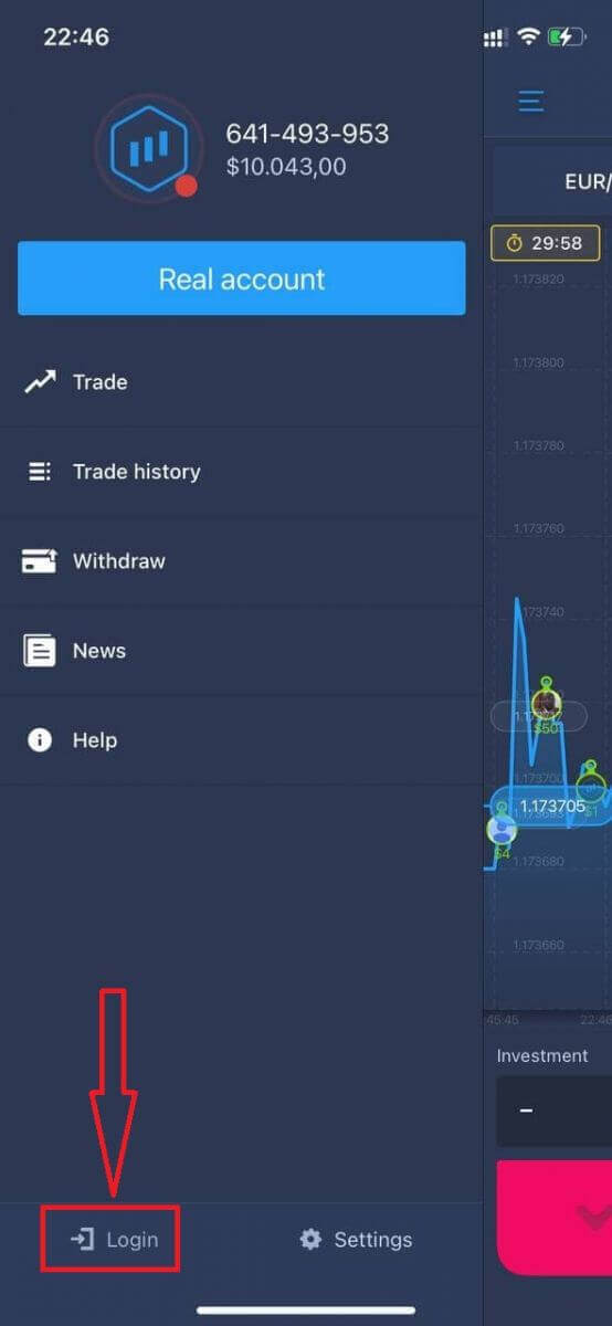 Como se inscrever e fazer login em uma conta ExpertOption