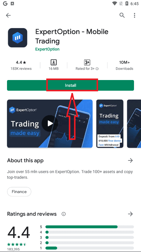 How to Sign up on ExpertOption